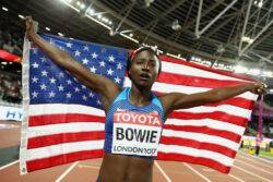 US Olympic gold medalist Tori Bowie dies aged 32