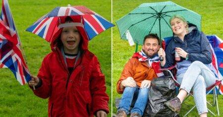 Being in the coronation crowd was emotional, historic and ‘a bit wet’