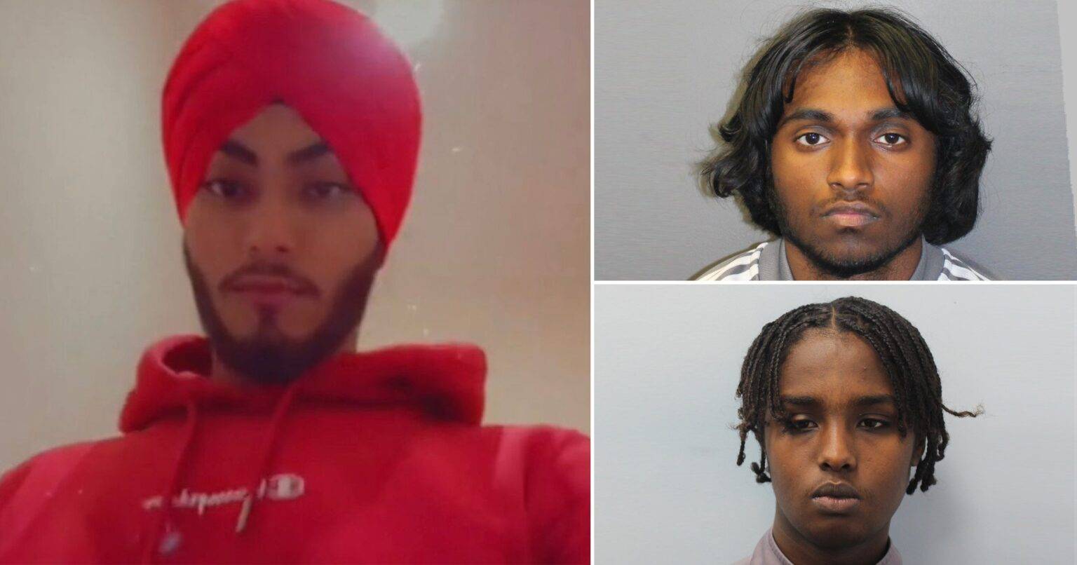 Gang members who stabbed innocent Afghan refugee to death jailed for life