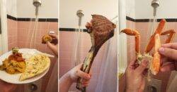 Man who reviews food in the shower wants Gordon Ramsay to feed him