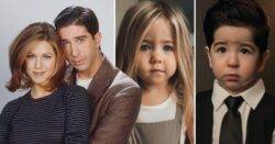 Friends stars get the AI treatment as they’re transformed into toddlers