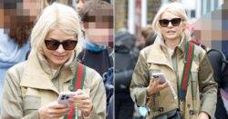 Holly Willoughby can’t keep off her phone as she’s seen for first time since Phillip Schofield ‘feud’