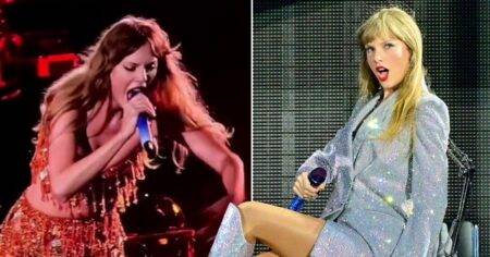 Taylor Swift praised for appearing to defend female fan mid-song during concert by ‘yelling at security’