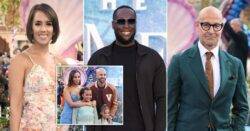 Stormzy and Stanley Tucci rock up at The Little Mermaid premiere as Janette Manrara cradles baby bump and Rochelle Humes poses with daughters