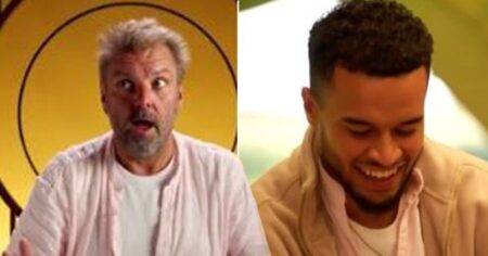 Martin Roberts in hysterics as Love Island star Toby Aromolaran spanks his bare butt-cheeks until they’re bright red