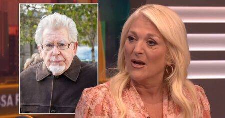 Vanessa Feltz discusses absolutely terrifying experience with Rolf Harris that occurred live on air