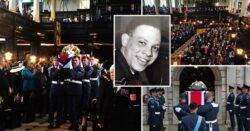 Hundreds attend funeral of one of the last black RAF pilots in World War II
