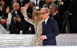 Anna Wintour and Bill Nighy arrive arm-in-arm to Met Gala after years of romance speculation