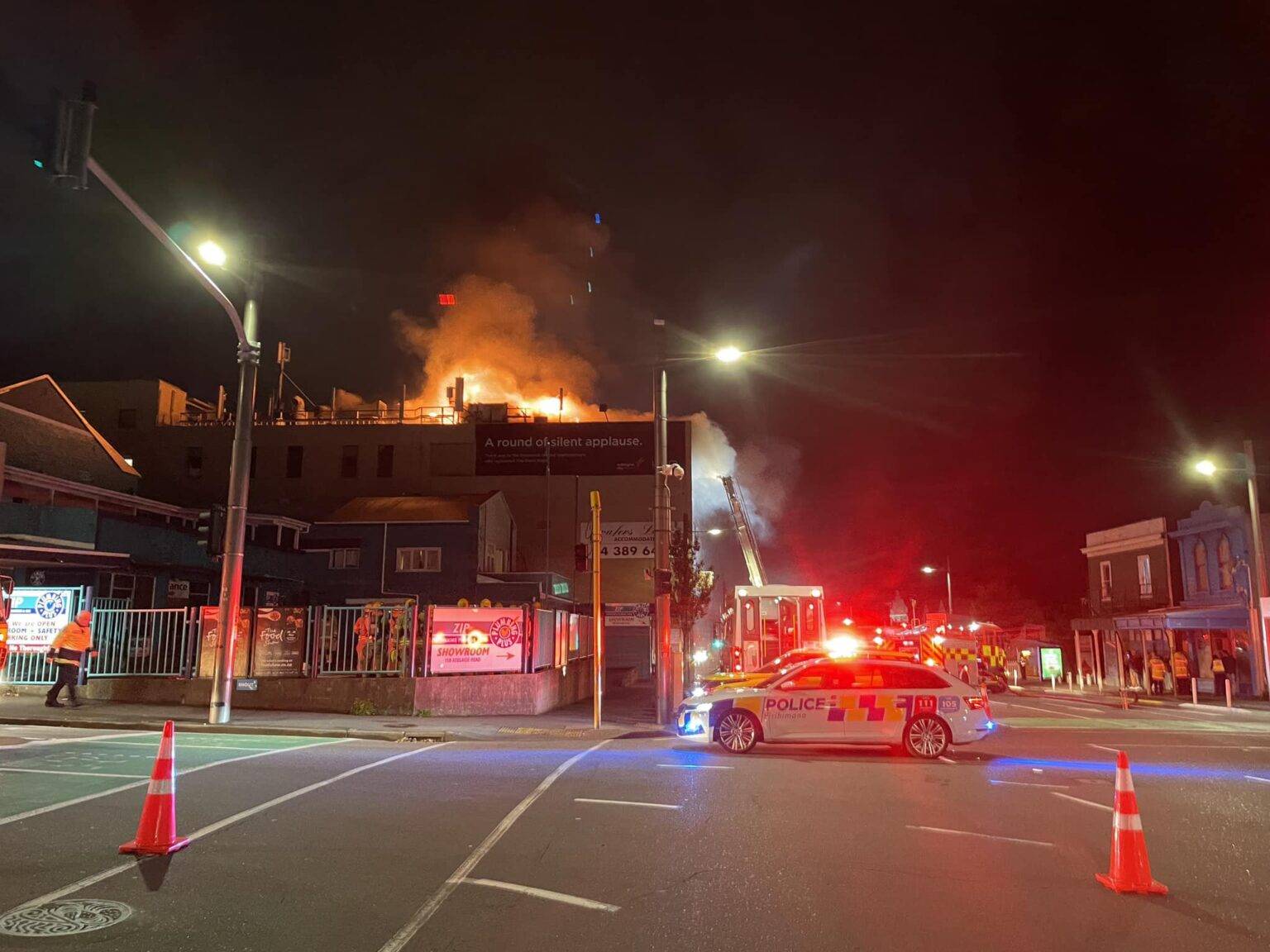 fire at hostel in New Zealand