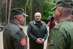 Lukashenko appears in new video wearing a hand bandage amid health concerns