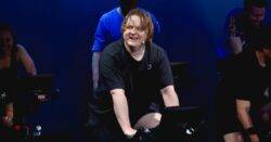 I went to an exercise class with Lewis Capaldi and it was intense, sweaty and full of C-bombs