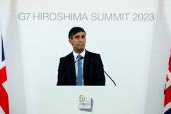 Rishi warns China ‘poses greatest security challenge of our time’ at G7