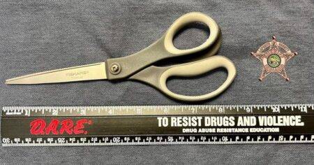 Man caught trying to smuggle pair of scissors into prison… up his bum