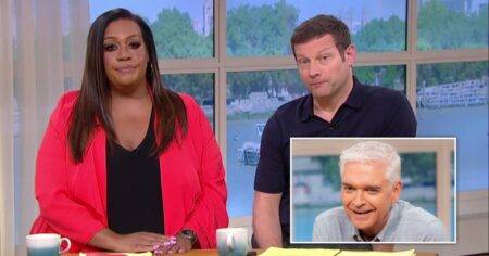 ‘I’m a body language expert and I’ve dissected Alison Hammond and Dermot O’Leary’s tough tribute to Phillip Schofield on This Morning’