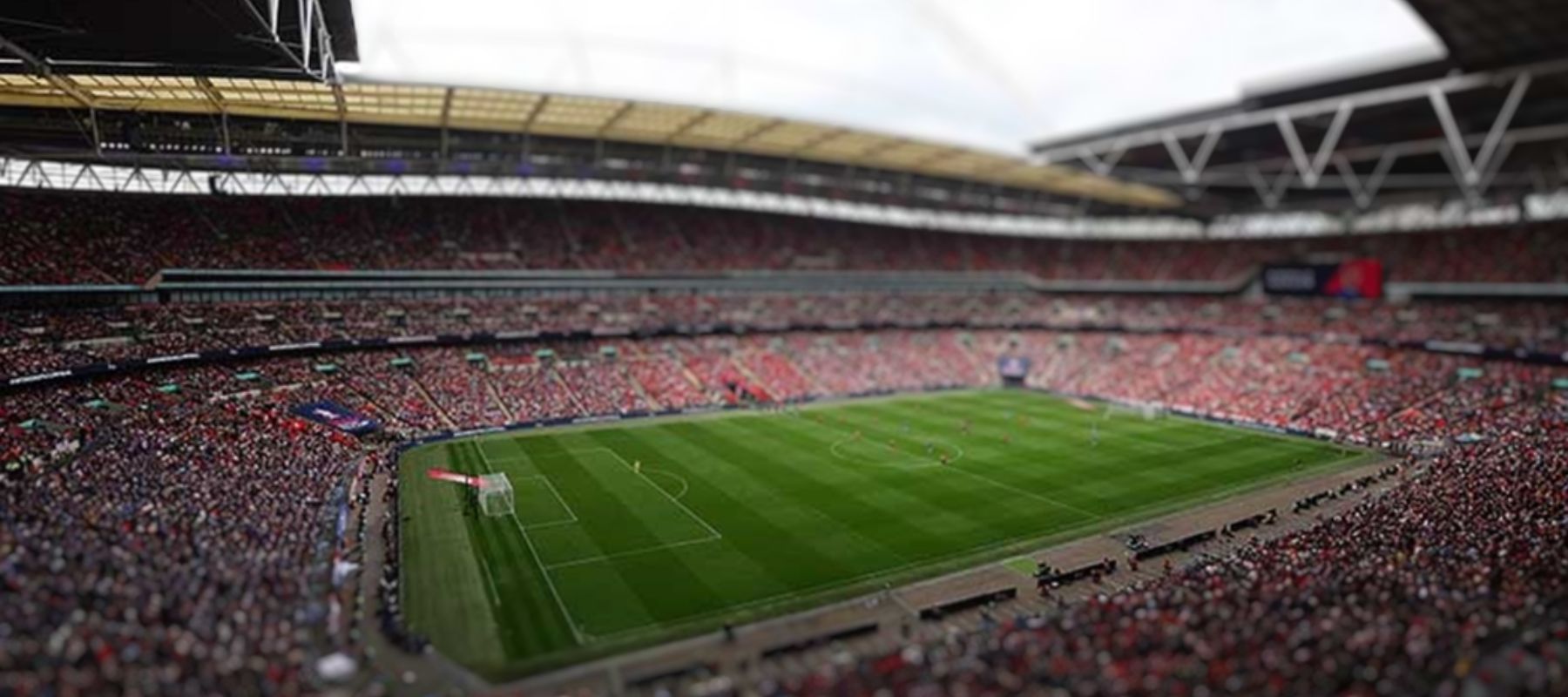 Wembley Stadium was full for the record breaking Women's FA cup final