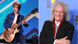 Sir Brian May blown away by schoolboy’s guitar skills after he smashes Queen medley during Britain’s Got Talent audition