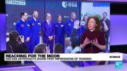 European astronauts touch base after first weeks of ‘basic’ training