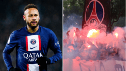 PSG slam fans who chanted ‘Neymar get lost’ outside star’s home