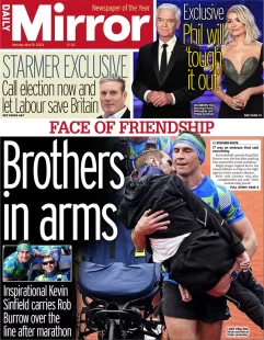 Daily Mirror – Brothers in arms 