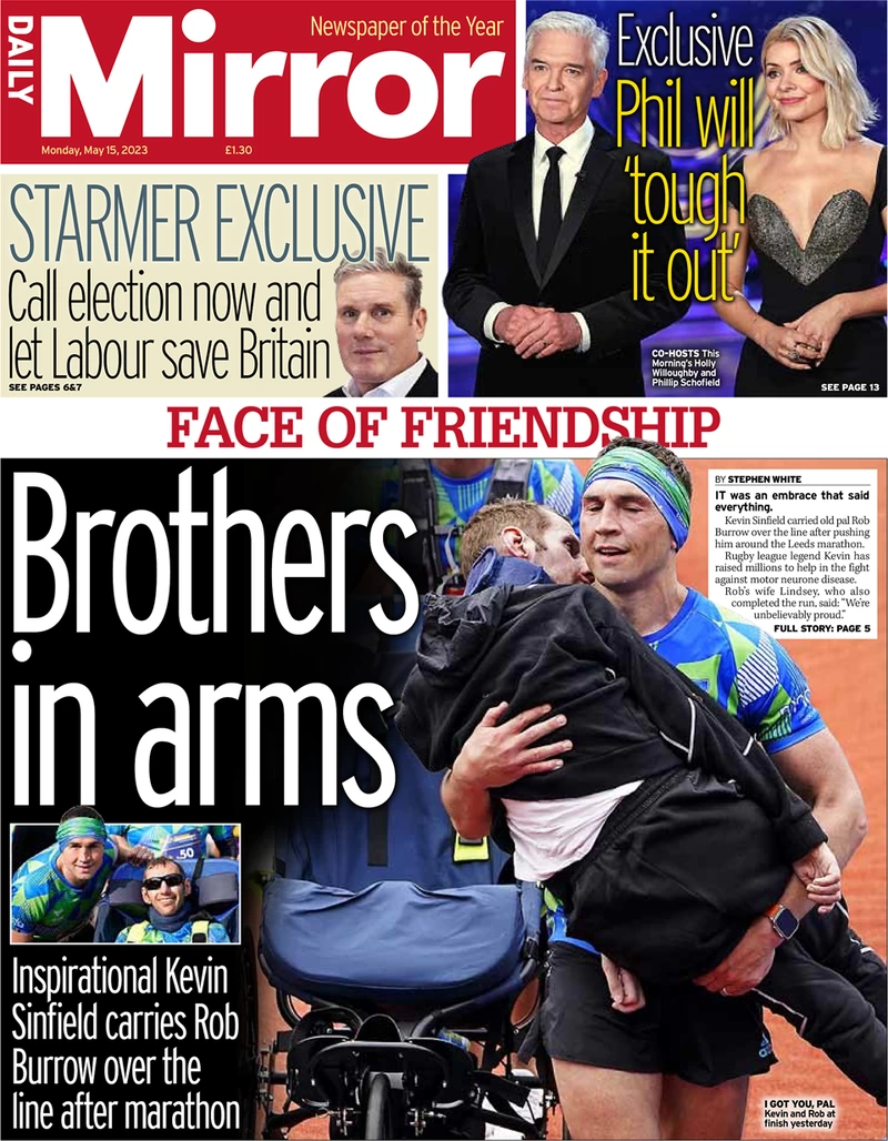Daily Mirror - Brothers in arms