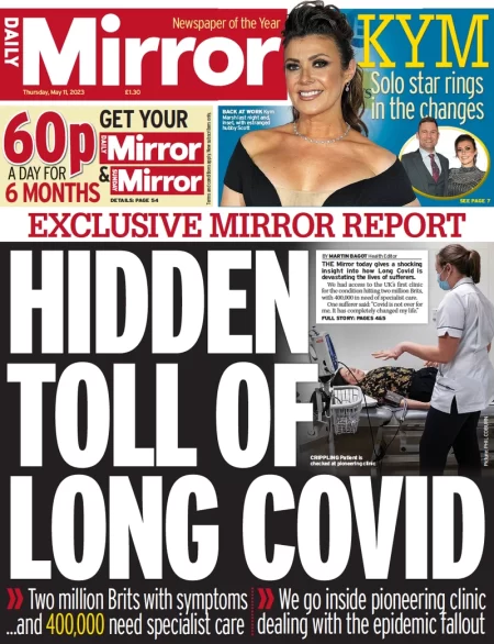 Daily Mirror - Hidden toll of Long Covid