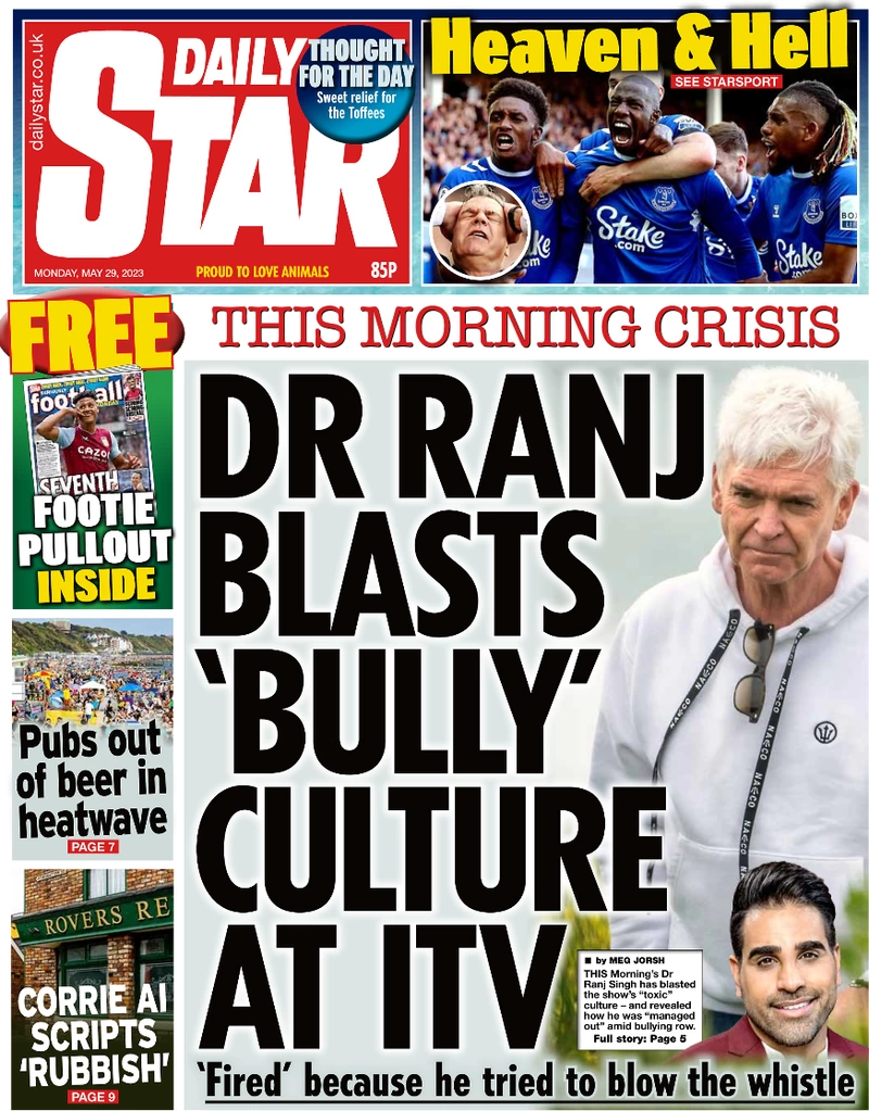 Daily Star - Dr Ranj blasts bully culture