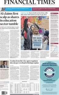 Financial Times – AI claims first scalp as shares in education sector tumble 