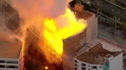 Two teenage boys hand themselves in to police over Sydney fire