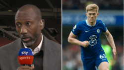 ‘Very bad defending’ – Jimmy Floyd Hasselbaink criticises Chelsea youngster Lewis Hall after Man Utd defeat
