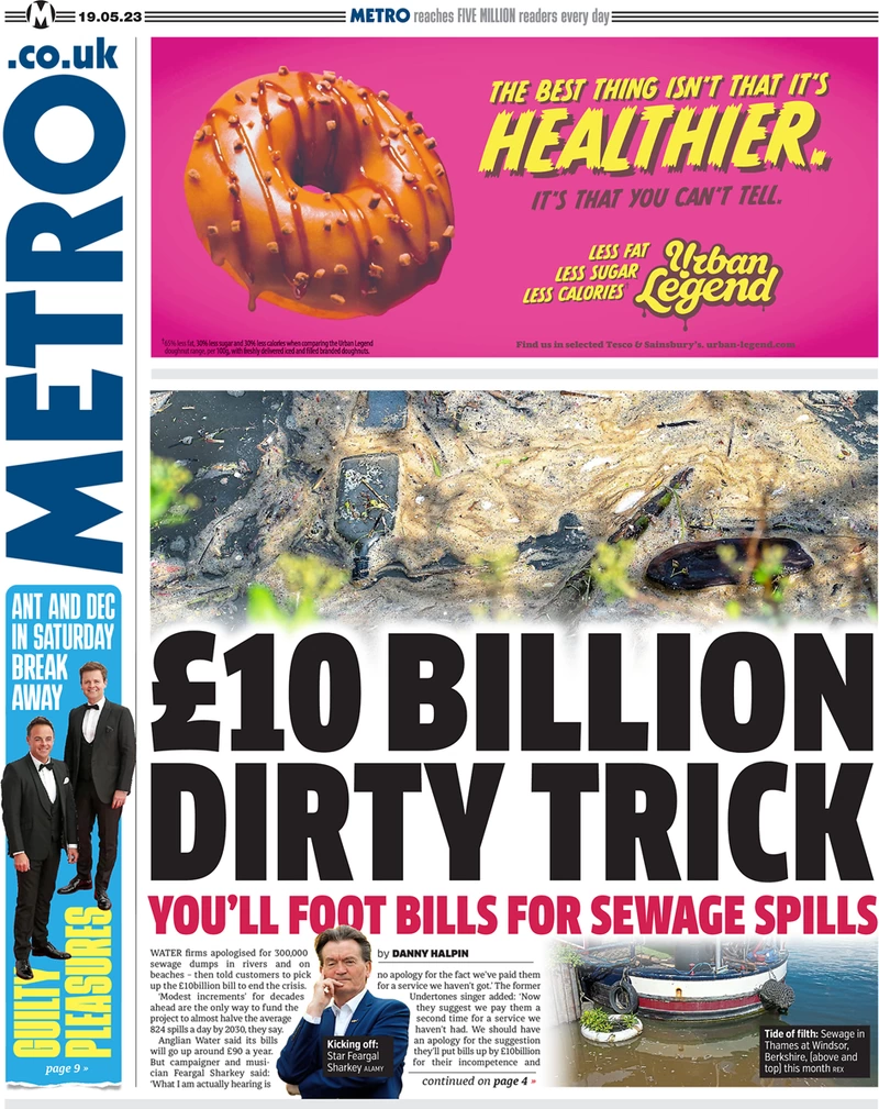 Metro - £10 billion dirty trick