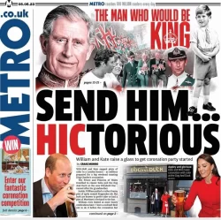 Metro – The man who would be king … send his HICtorious