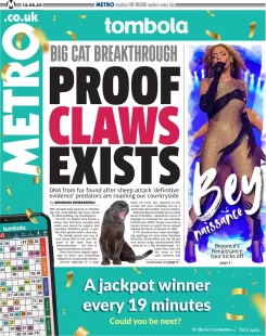 Metro – Proof claws exist