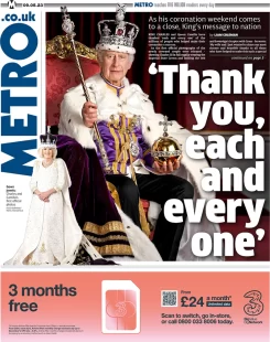 Metro – Thank you each and everyone 