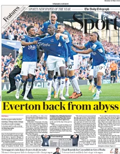 Telegraph Sport - Everton back from abyss