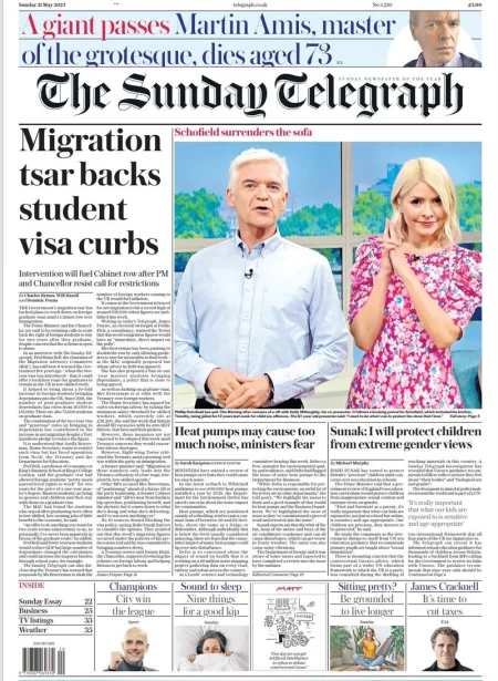 The Sunday Telegraph - Migration tsar backs student visa curbs 