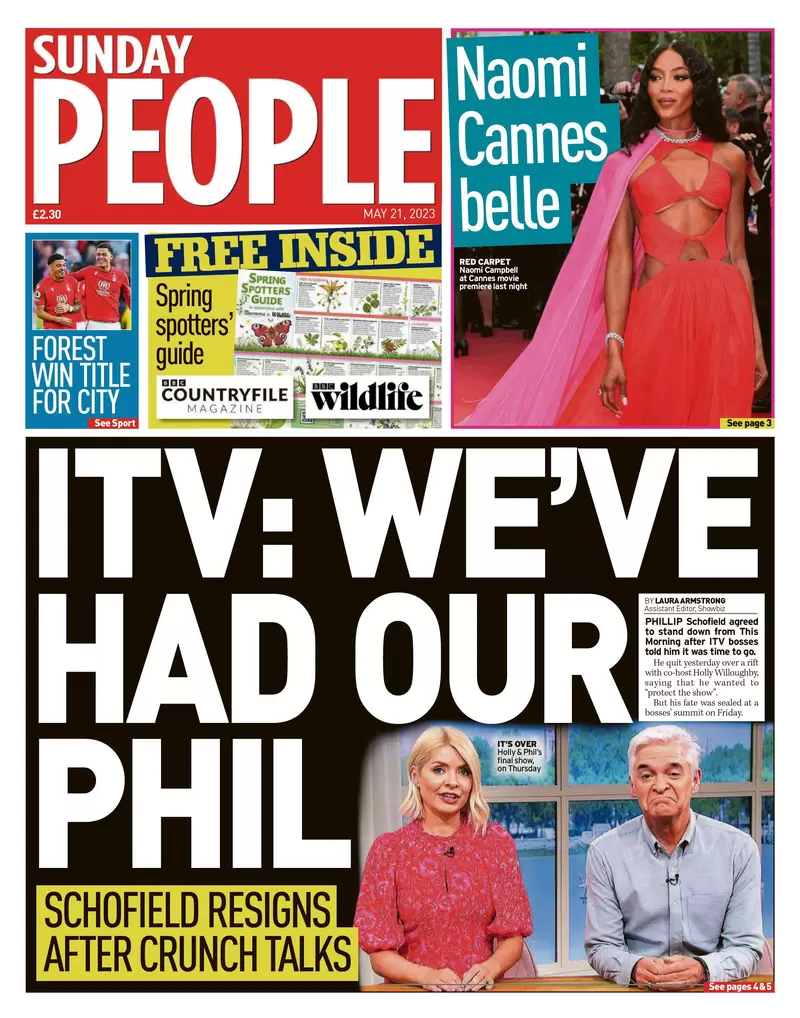 Sunday People - We’ve had our Phil 
