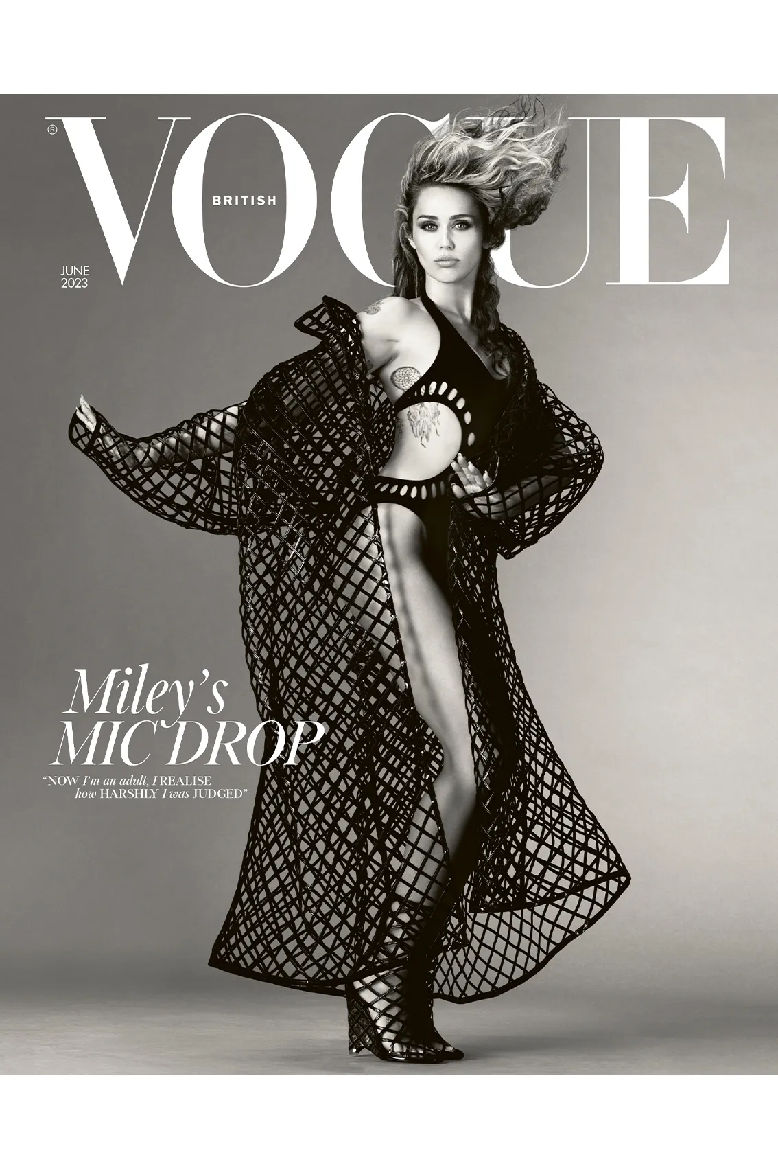 Miley Cyrus is British Vogue’s June cover 