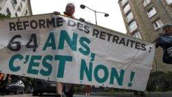 French left, labour unions stage new day of protests against pension reform
