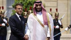 Macron, Saudi crown prince call for ‘rapid end’ to Lebanon’s political vacuum