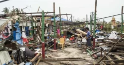 Myanmar army cuts off aid to cyclone survivors