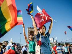 Istanbul gay pride activists rally despite ban