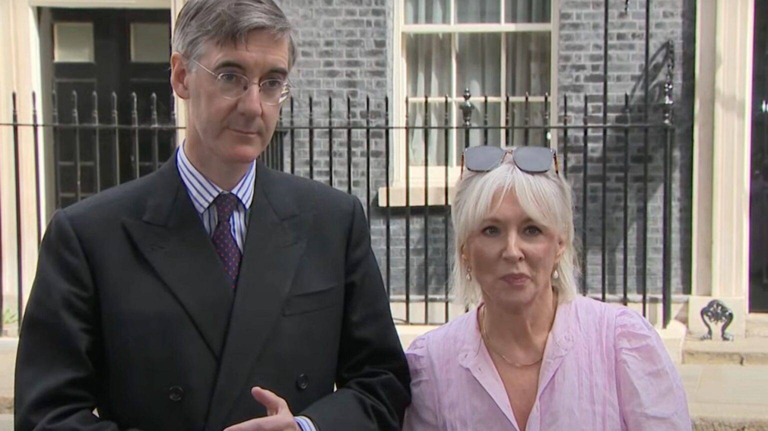 Nadine Dorries and Jacob Rees-Mogg criticised over Partygate probe