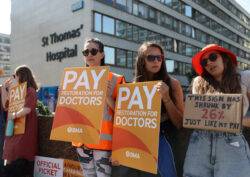 Senior doctors back strike action in England over pay and conditions