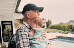 Bruce Willis seen with new granddaughter for first time in heartwarming photos