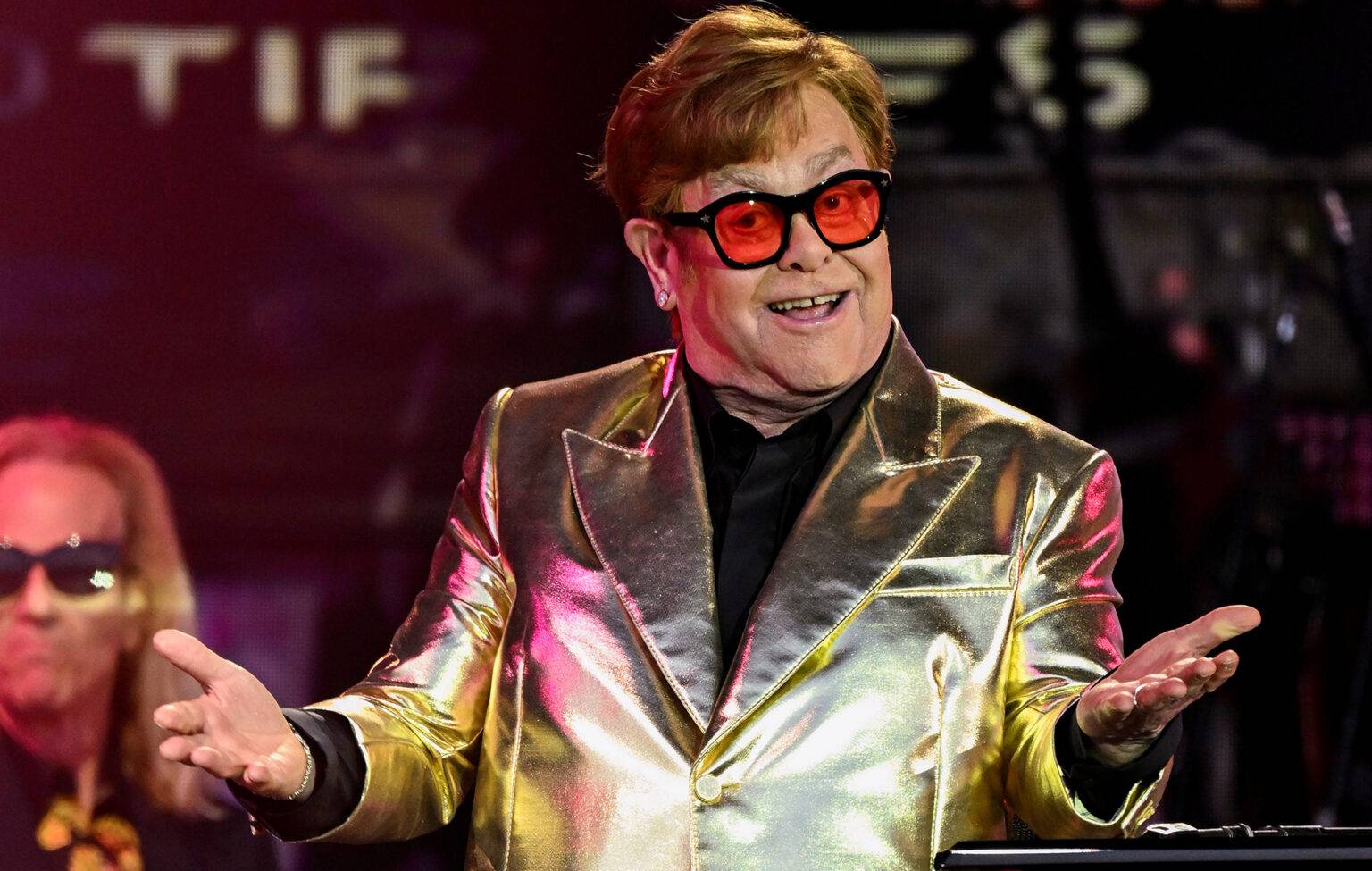Sir Elton John plays final UK live gig in perfect Glastonbury set