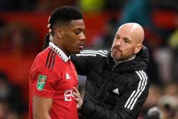 ‘It’s going to be a long one’ – Erik ten Hag speaks out on Anthony Martial injury with Man Utd star ruled out of FA Cup final