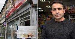 Shoplifter leaves newsagent £10 and apology note for stealing ice cream