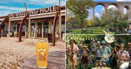 Beers on the beach anyone? England’s best beer garden revealed