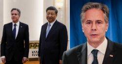 US does ‘not support Taiwan independence’, secretary of state says in China visit