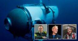 Race against time to find lost Titanic submarine with five crew members on board